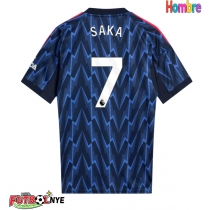 Camiseta Arsenal Bukayo Saka #7 Visitante Equipación 2025-26 manga corta
